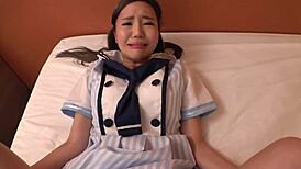 क्यूट जापानी स्कूल गर्ल कॉसप्लेयर की सीक्रेट वीडियो 5!