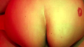 my follower bent me over in the red room for anal