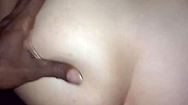 Latina Bent Over For Deep Anal Creampie