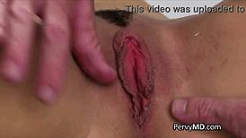 In the hospital, I spied on FINGERING the latina patient's holes then FUCKING her pussy.