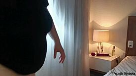 stepdaughter masturbates with buttplug in ass