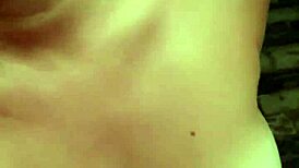 hot stepmom teases and blows in public