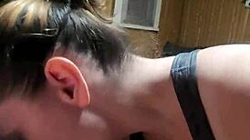 Ivy19921 gives an amazing blowjob and swallows like a pro in this retro scene