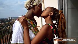 Watch these African queens finger each other roughly