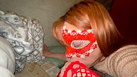 Caught me horny and fingering my ass, ready to suck 😏