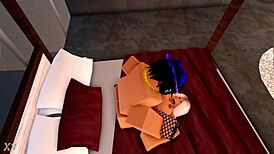 Blonde Teen Model Sophie Returns And Has Fun With Headless Manager