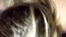 Latina slut deepthroats big black cock