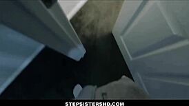 Blonde Stepsister Ashley Alexander With Small Tits Gets Family Sex From Big Cock Stepbrother Joshua Lewis After Dressing Pov