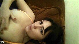 Innocent Brunette Fingers Herself To Squirt In Stranger's House