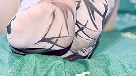 Stepsister's room toes and holes ASMR JOI