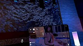 Hey, Mistress Megara is having so much fun dominating today in VRChat ERP!