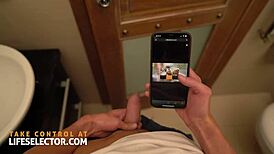 in lifeselector, you choose how to fuck sexy doctor shalina devine in threesome