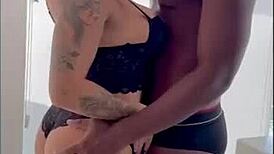 Damn, this black guy with big cock is so naughty and tasty, she says