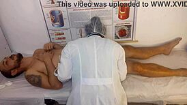 Erection in the Infirmary with Monster Cock