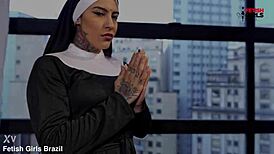 i love this hot brazilian nun with big ass