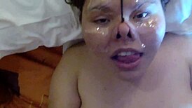 good anal slut has ass hole wide open for bondage fisting cum