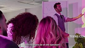 work life balance? nah, i get banged at work with teens!