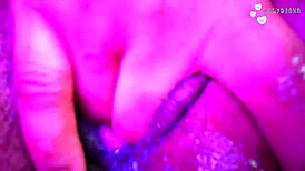 Juicy Student Climaxes With Close-Up Fingering Of Her Huge Ass And Tight Pussy