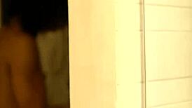 Ebony Chick Has Intense, Beautiful Sex With Cumshot