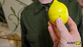 I banged her shaved pussy in front of the guard of honor, it was so hot