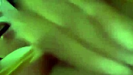 Beautiful Latina Enjoys Solo Time Before Club