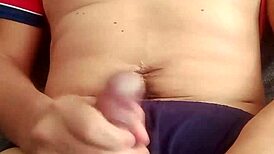 I Masturbate My Big Monster Cock Solo