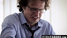 Petite teen's ultimate gangbang with big dicks 😈