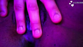 Juicy Student Climaxes With Close-Up Fingering Of Her Huge Ass And Tight Pussy