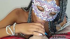 young brazilian teen orgasms on my cock in her first porn