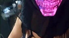 Exhibitionists Flash Bent Over in Dirty Halloween Casting Interview.