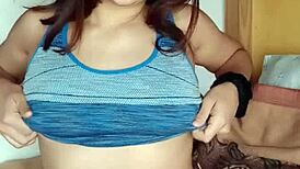 selene spreads cream on her body part one