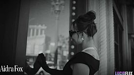 Wow, Aidra Fox in Lucid Morning Doggy and Deepthroat!