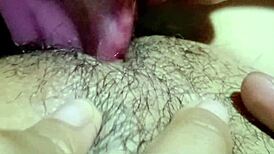 neighbor helps with vibrating toy in intimate moment