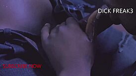 eather quickie full part on red sheer