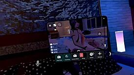 Hey, Mistress Megara is having so much fun dominating today in VRChat ERP!