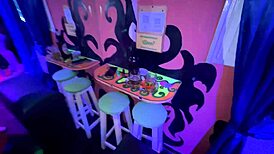 stripper colorada tetona cambia el ca�o por mi polla y baila sobre mi hasta hacerme venir