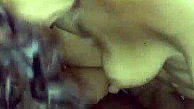 Husband's friend fucks aunt with great ass