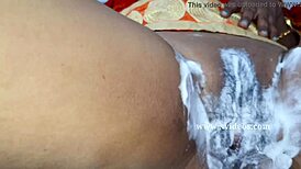 Clean Shaved Pussy And Hard FUCK With Boyfriend!