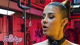 I watch Kylie Rocket masturbate her wet pussy