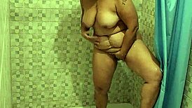 Did you see me getting a blowjob from my friend's mom in the shower?