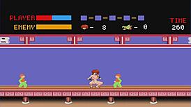 ranma engages in intense hentai game action