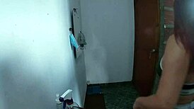 Horny Teen Fucks Venezuelan Delivery Boy In Lingerie!