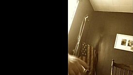 slow-mo eruption with huge cumshot in solo action