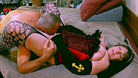 granny nun mary carmens licks dick for sin