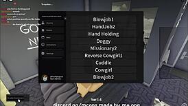 Intense fucking of cute catgirl in roblox condo with blowjob and doggystyle bent over