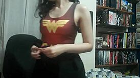 Watch me masturbate with my big tits and ass, horny and ready for creampie!