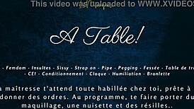A Table - French Audio Femdom Milking Table Sissy Cei