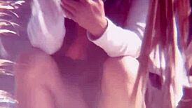 A mi vecina le gusta que le vea los calzones