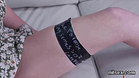 Hot teen 18+ is brought in anal nuthouse for awkward treatment