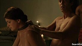 Lucy Lawless Teases Co-Stars In Spartacus